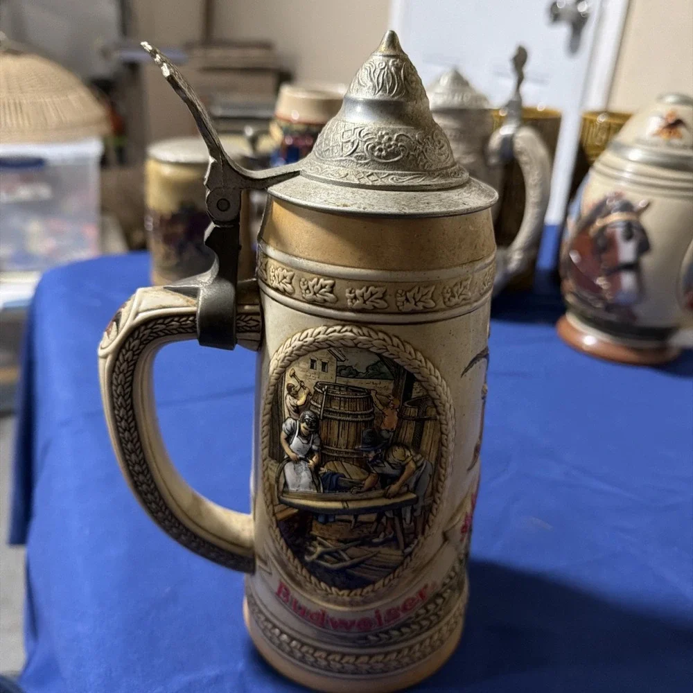 BUDWEISER ANHEUSER BUSCH STEIN 
